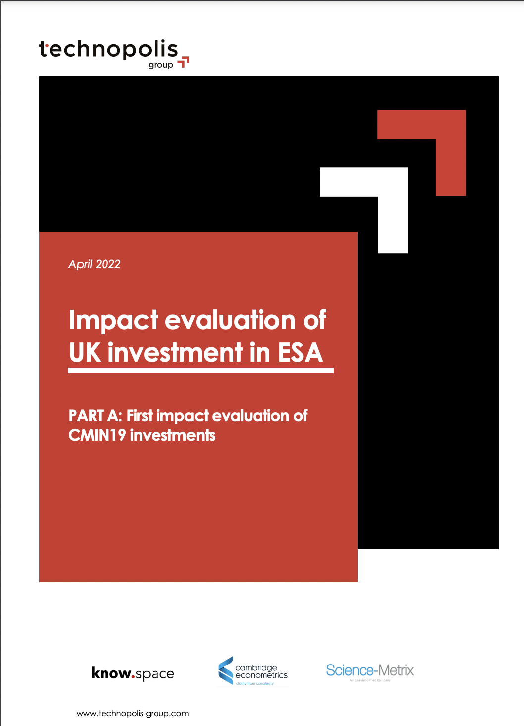 Impact evaluation of UK investment in ESA