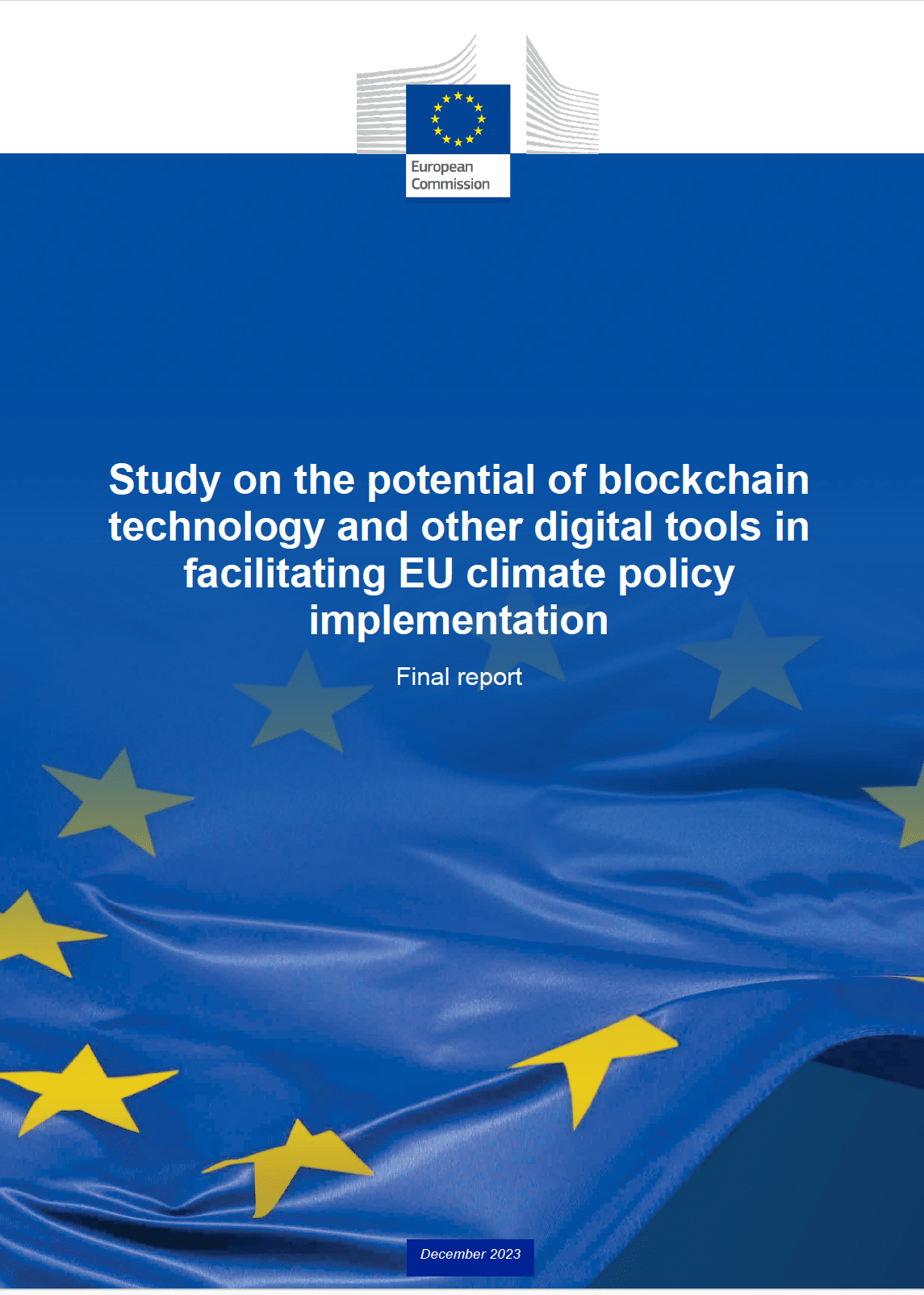 Study on the potential of blockchain technology and other digital tools in facilitating EU climate              policy implementation