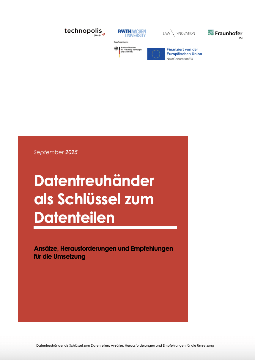 Datentreuhänder als Schlüssel zum Datenteilen