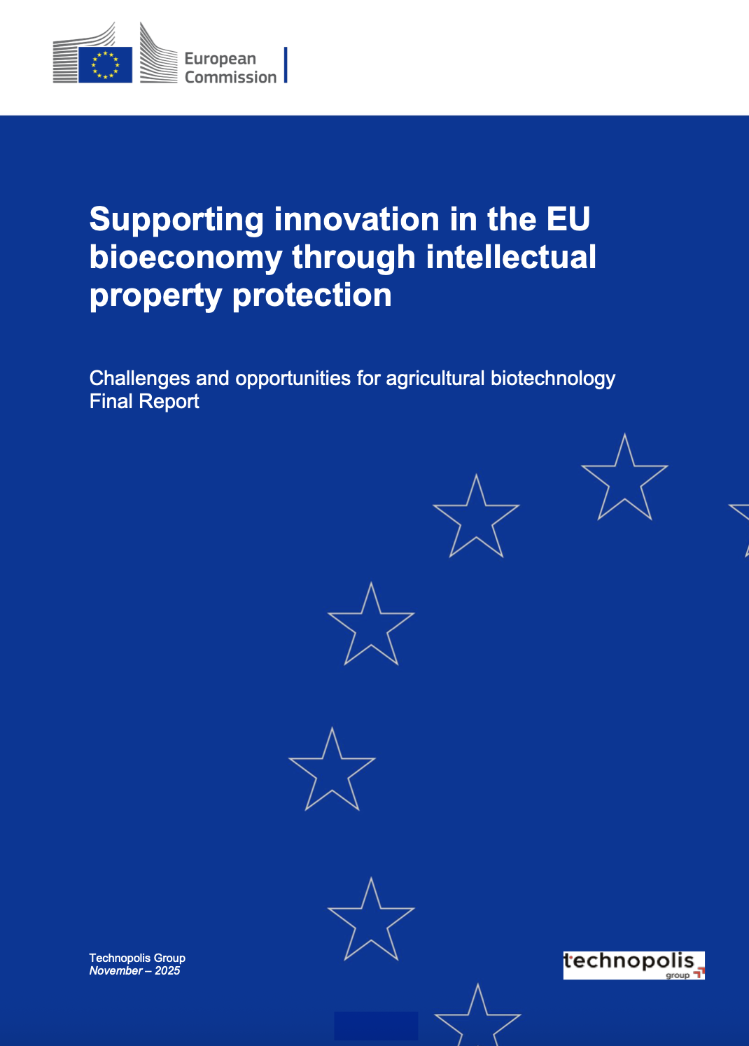 Supporting innovation in the EU bioeconomy through intellectual property protection Supporting innovation in the EU bioeconomy through intellectual property protection