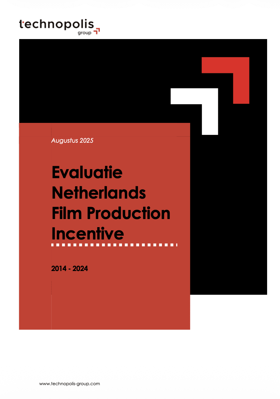 Evaluatie Netherlands Film Production Incentive 2014 – 2024