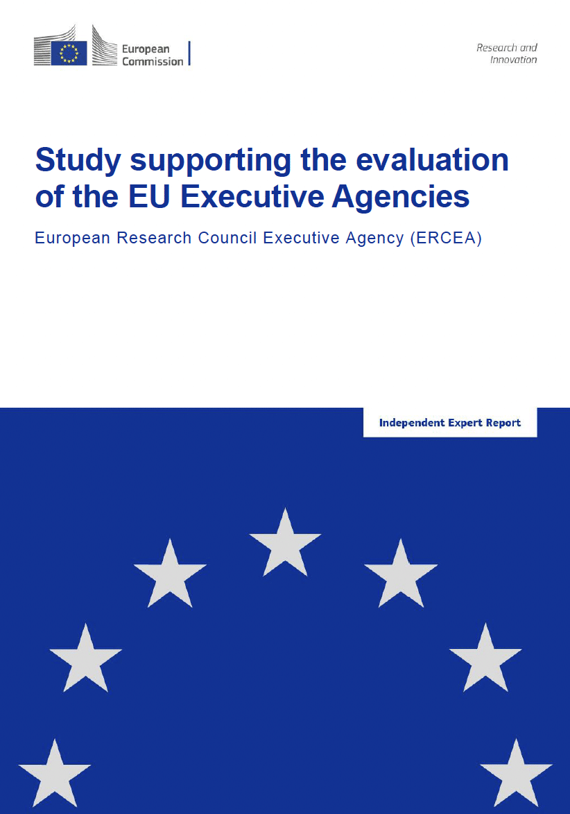  Study supporting the evaluation of the EU Executive Agencies: European Research Council Executive Agency (ERCEA)