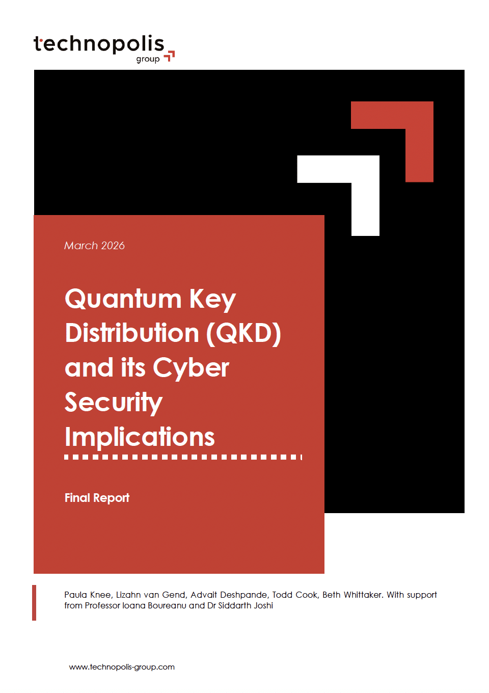 Study on Quantum Key Distribution’s cyber security implications