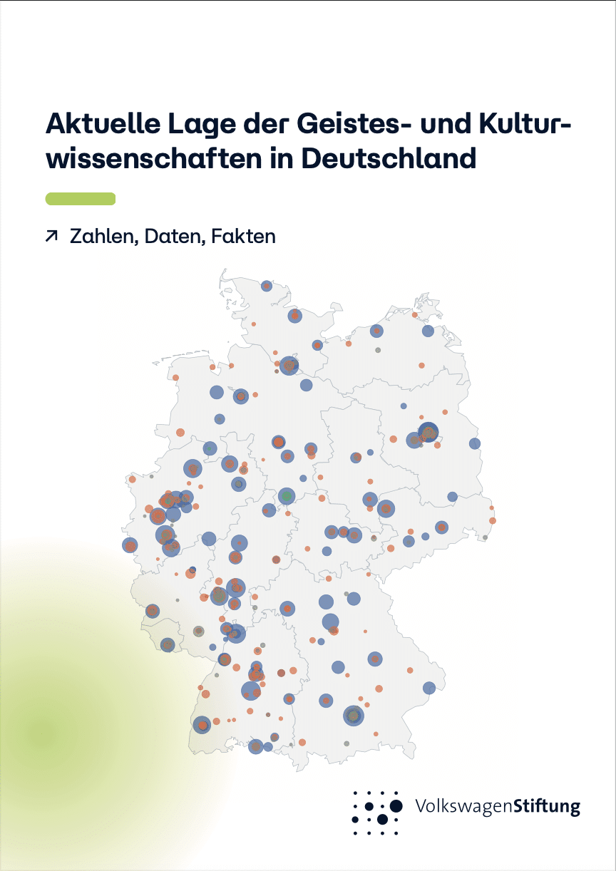 Current Situation of the Humanities and Cultural Studies in Germany