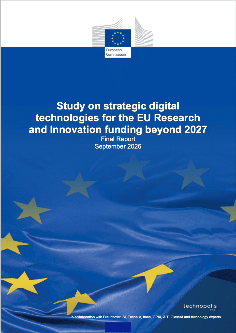 Study on strategic digital technologies for the EU research and innovation funding beyond 2027: Final report